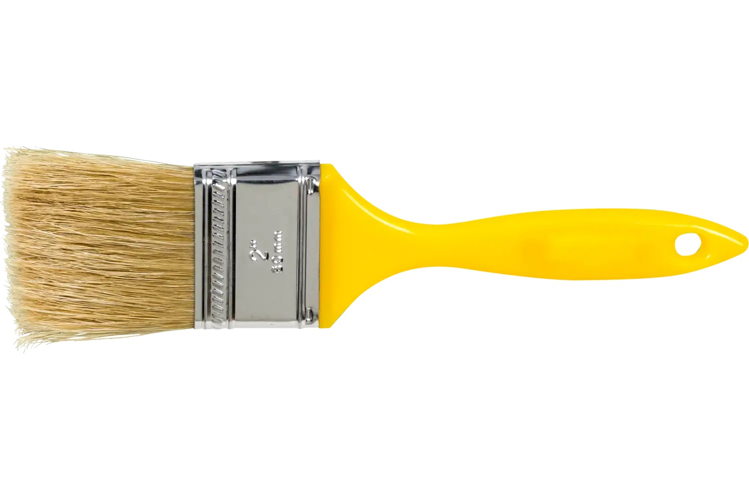 Picture of Pferd Wall Brush 2" Black Bristle Fill Yellow Plastic Handle
